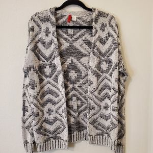 H&M Cardigan Black and White Size Women's Small
